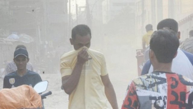 Dhaka's air quality “worst in the world” this morning - Dainikshiksha
