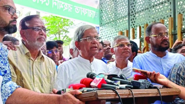 পরাজিতরা এখনো চক্রান্ত করছে: মির্জা ফখরুল - দৈনিকশিক্ষা