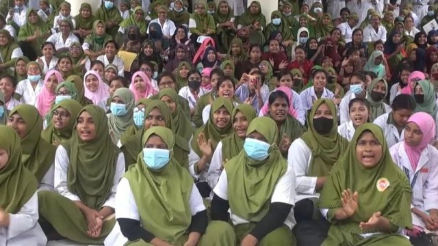 Nurses, midwives observe work abstention in Dinajpur