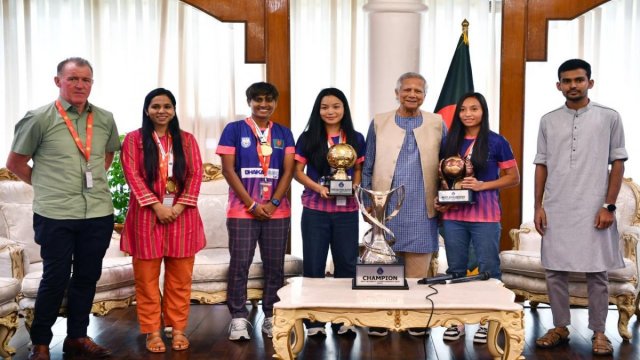 CA accords SAFF winning women's team reception, asks for written demands