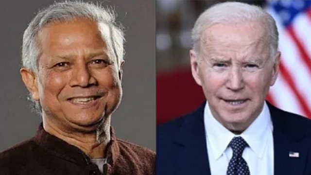 Prof Yunus-Biden talks to be held on Tuesday - Dainikshiksha