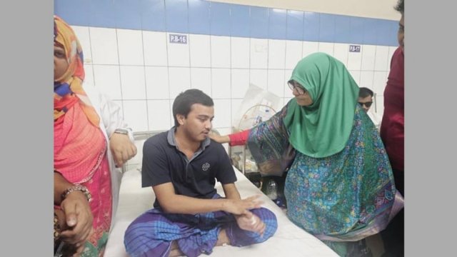 Two student movement victims undergo cornea transplant