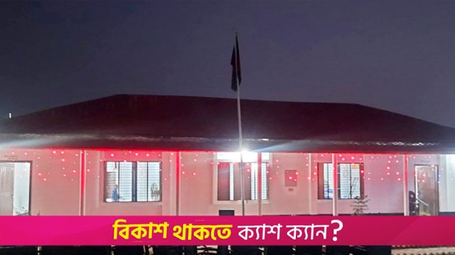 রাতেও উড়ছে এসএফএমইউতে জাতীয় পতাকা!