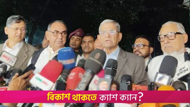 বিভাজন নয়, দরকার জাতীয় ঐক্য: মির্জা ফখরুল