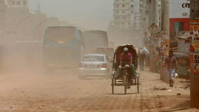 Dhaka becomes 3rd most polluted city with AQI score of 206